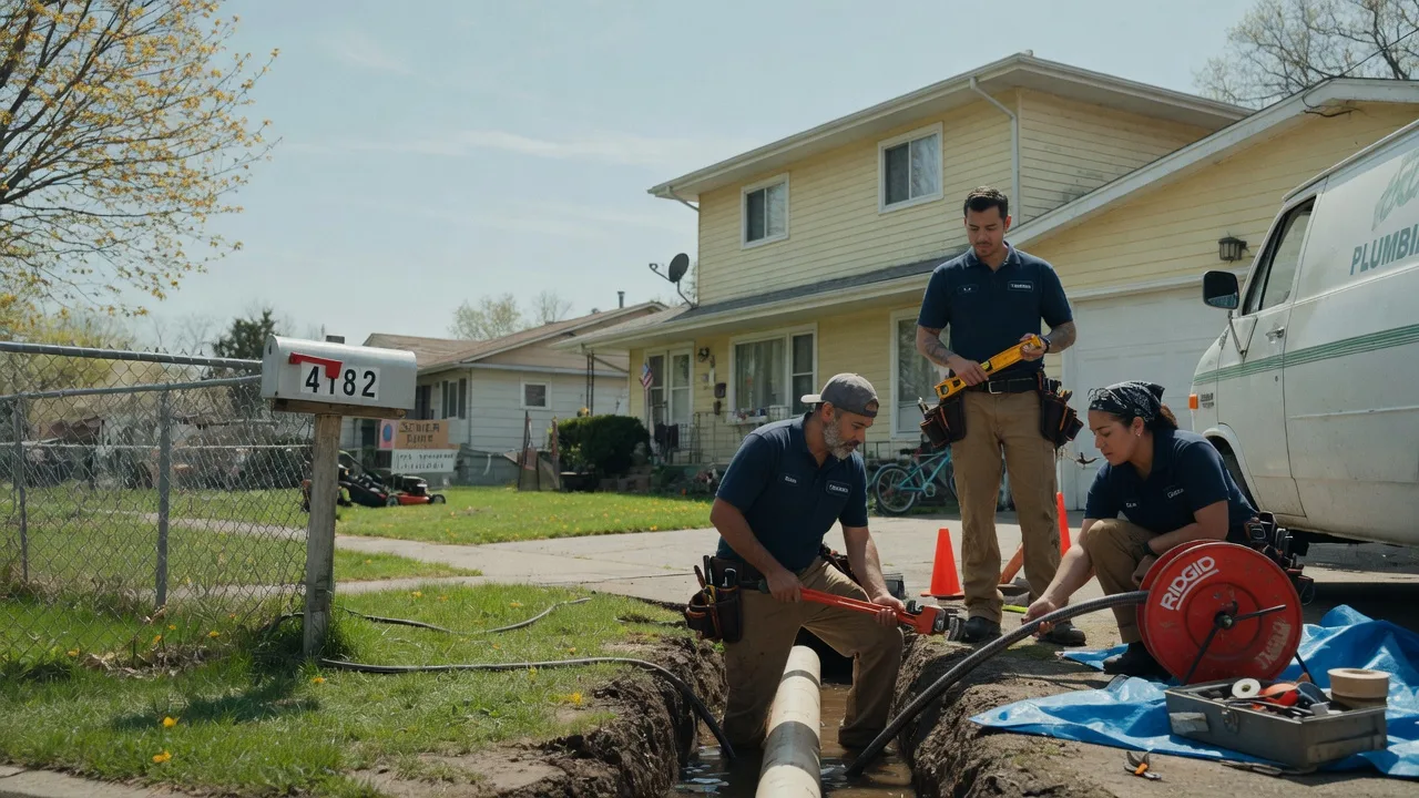 Gas Line Repair in Holcomb, IL near me
